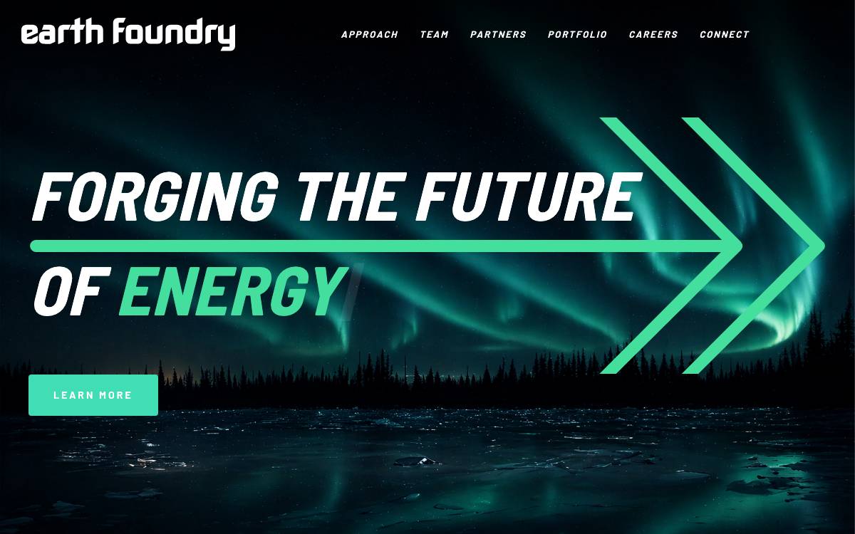 Energy Foundry website preview