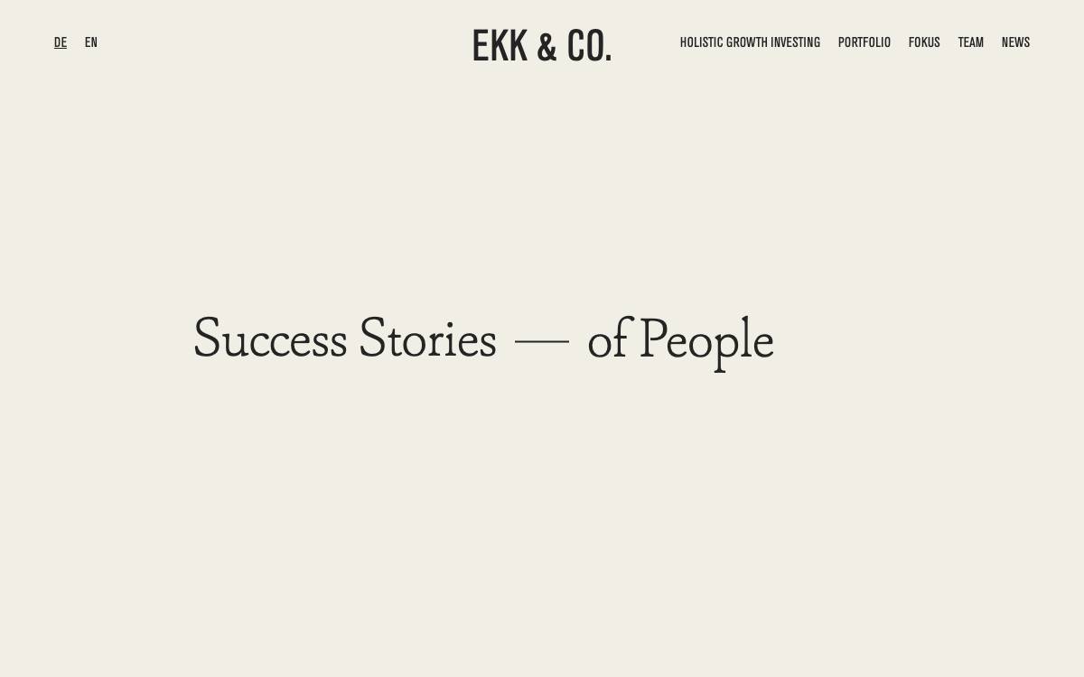 Engelhardt Kaupp Kiefer & Co. Management GmbH website preview