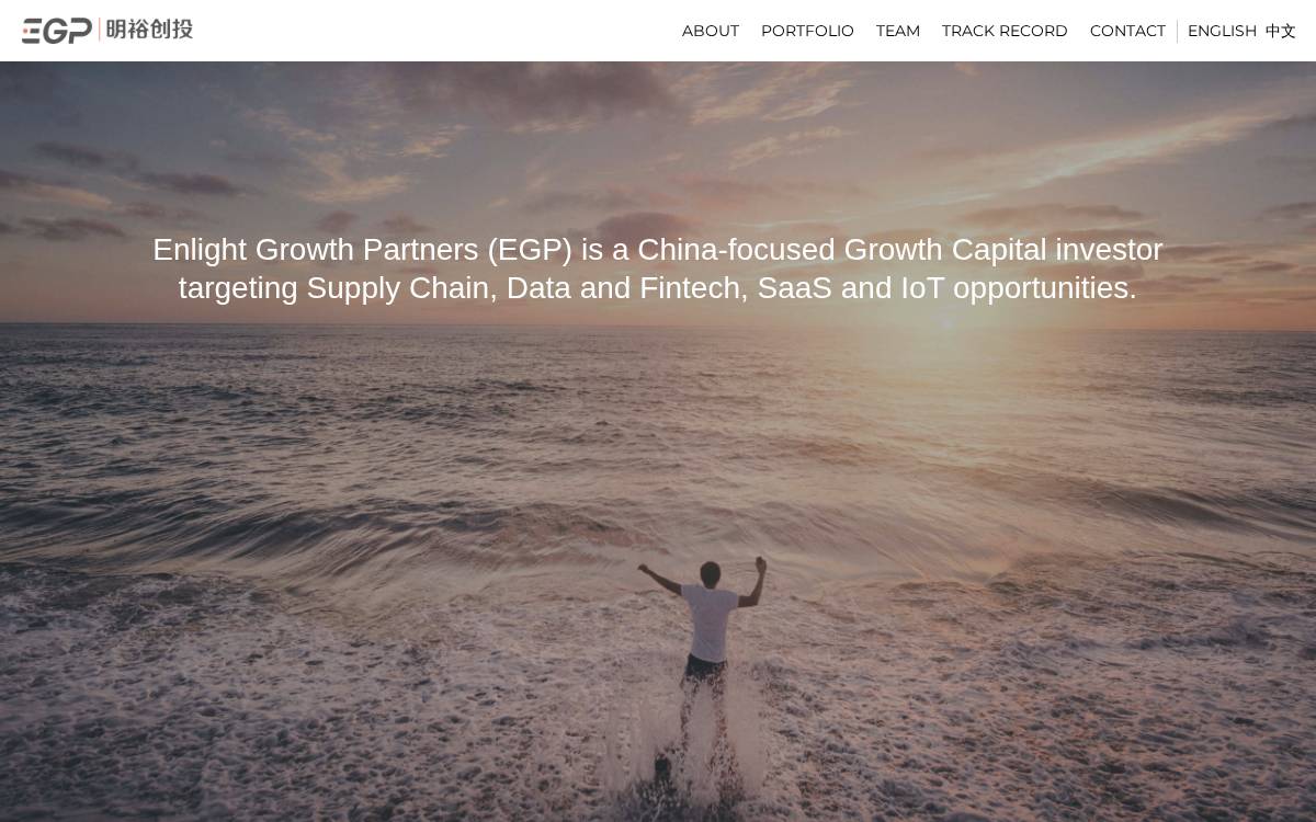 Enlight Partners website preview