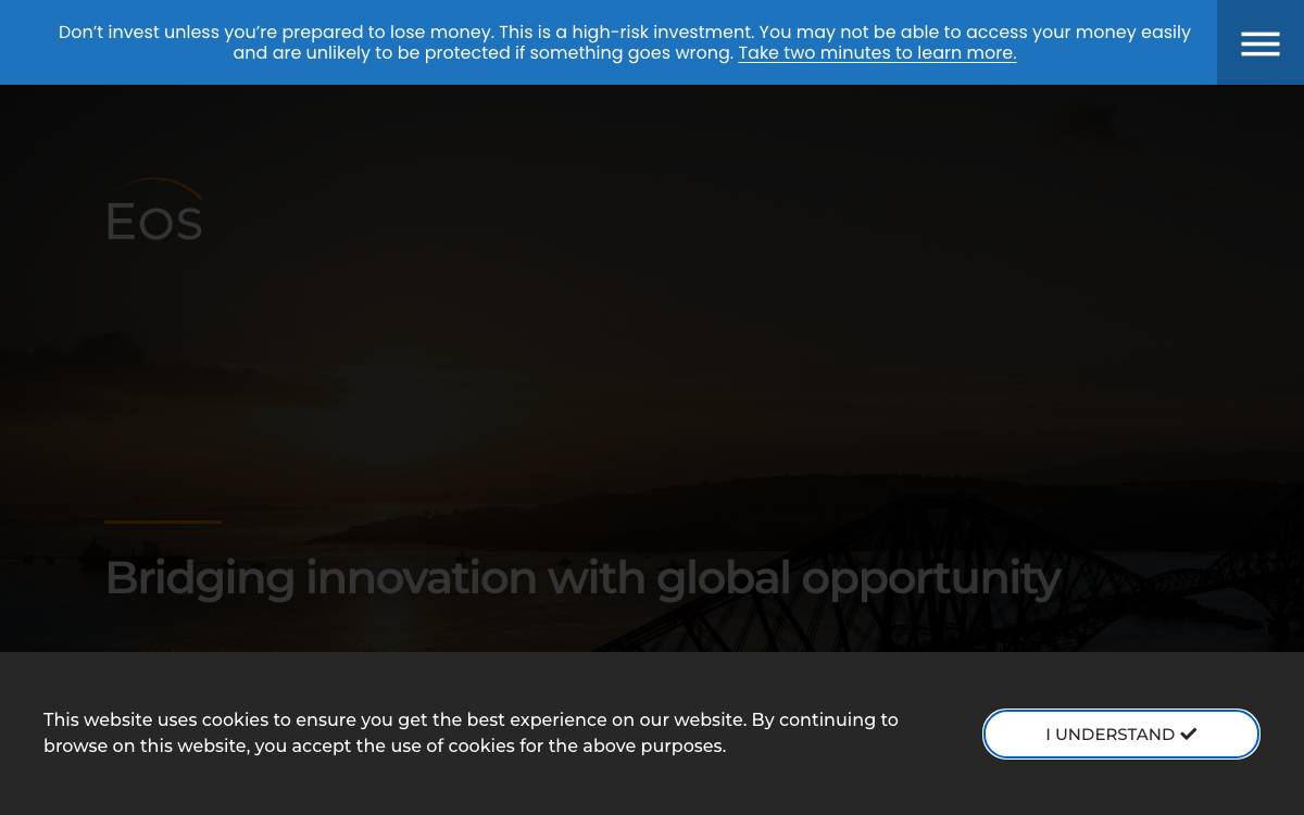 Eos Advisory website preview