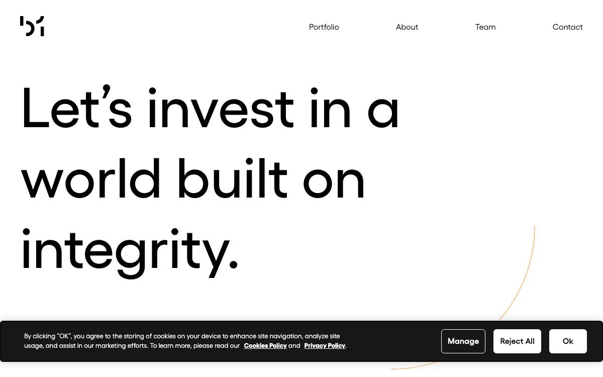 EOS VC website preview