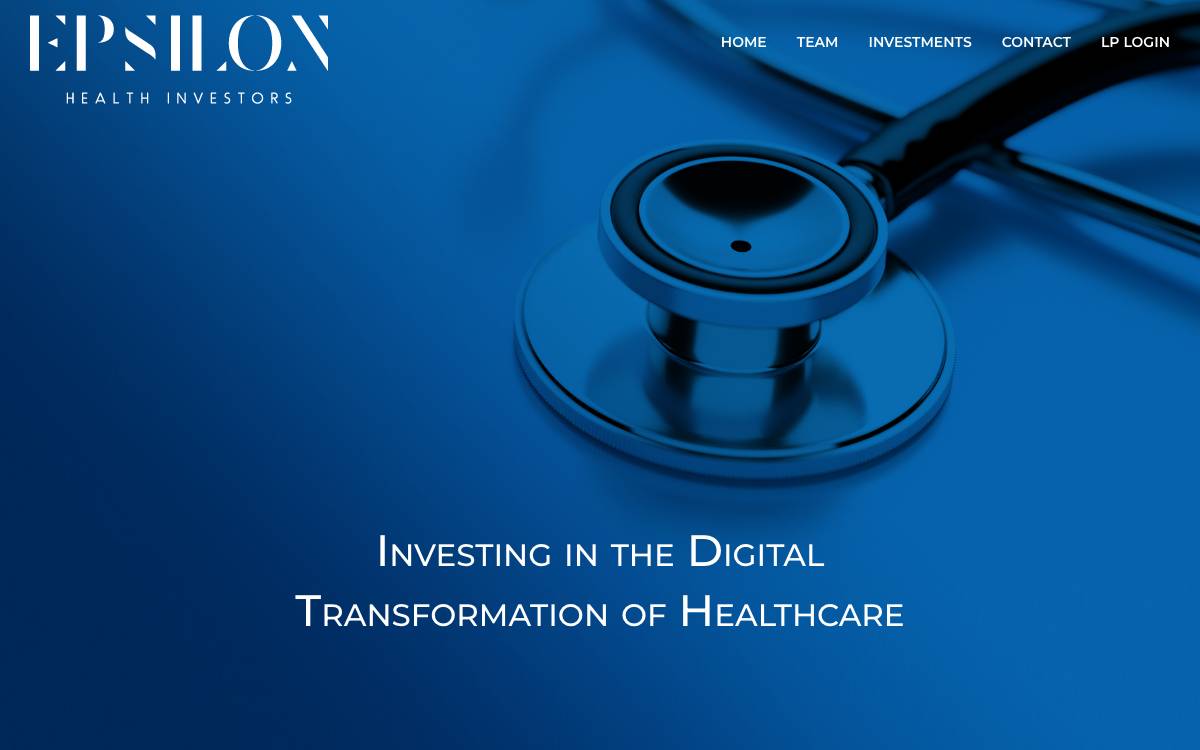 Epsilon Health Investors website preview