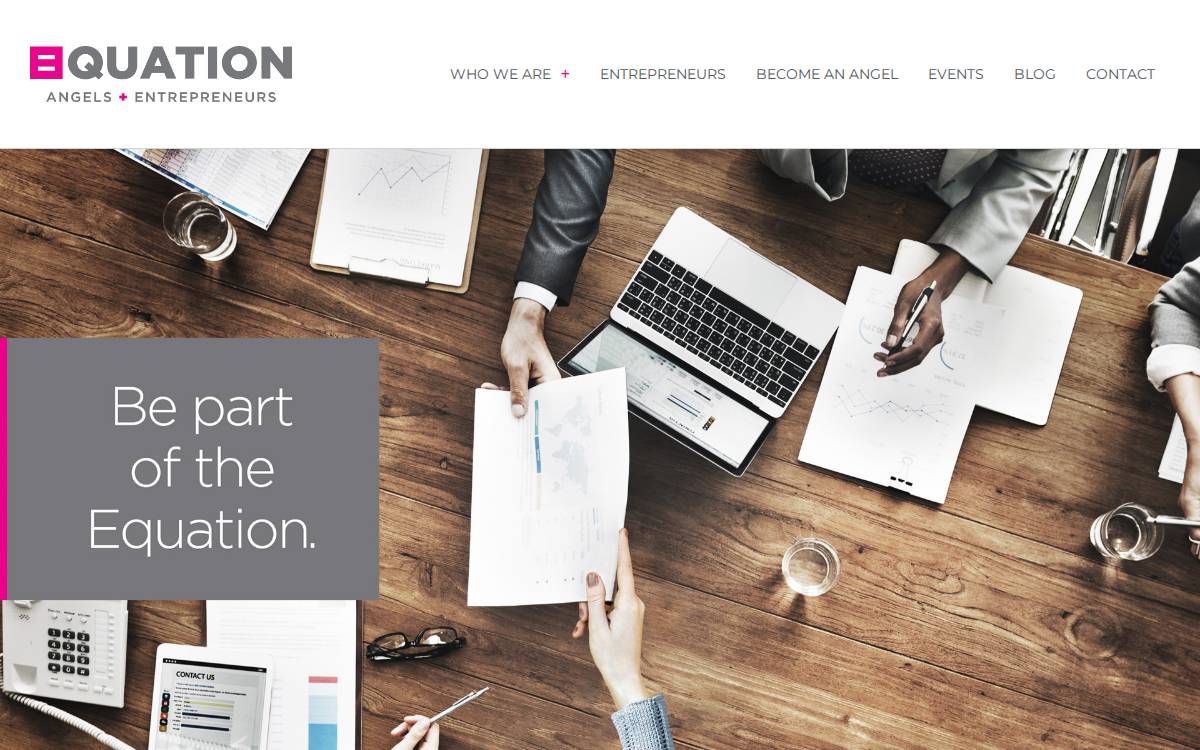 Equation Angels website preview