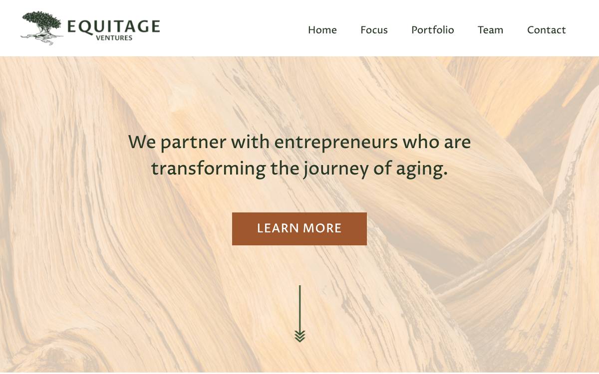 Equitage Ventures, L.L.C. website preview