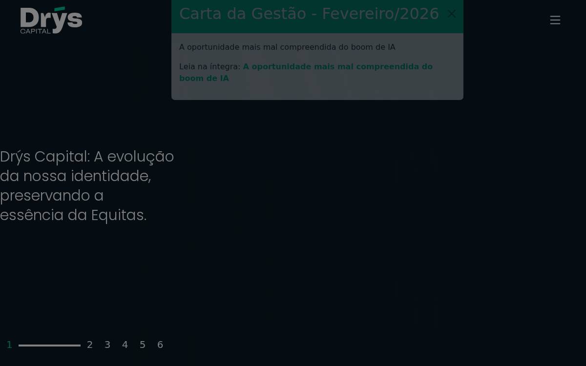 Equitas website preview