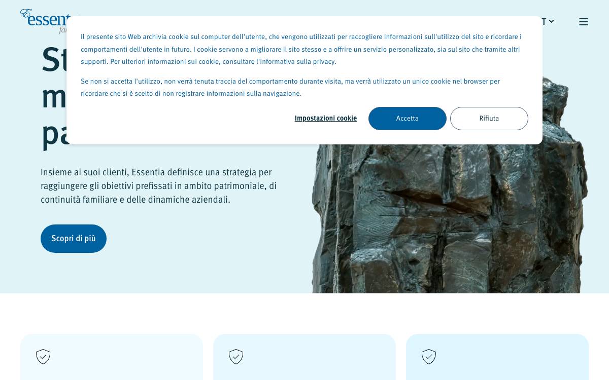 Essentia Family Office SA website preview
