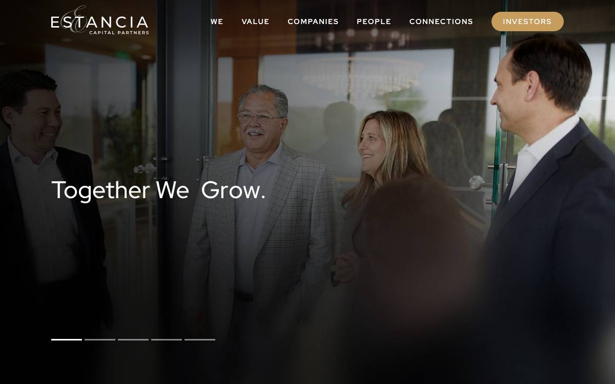 Estancia website preview