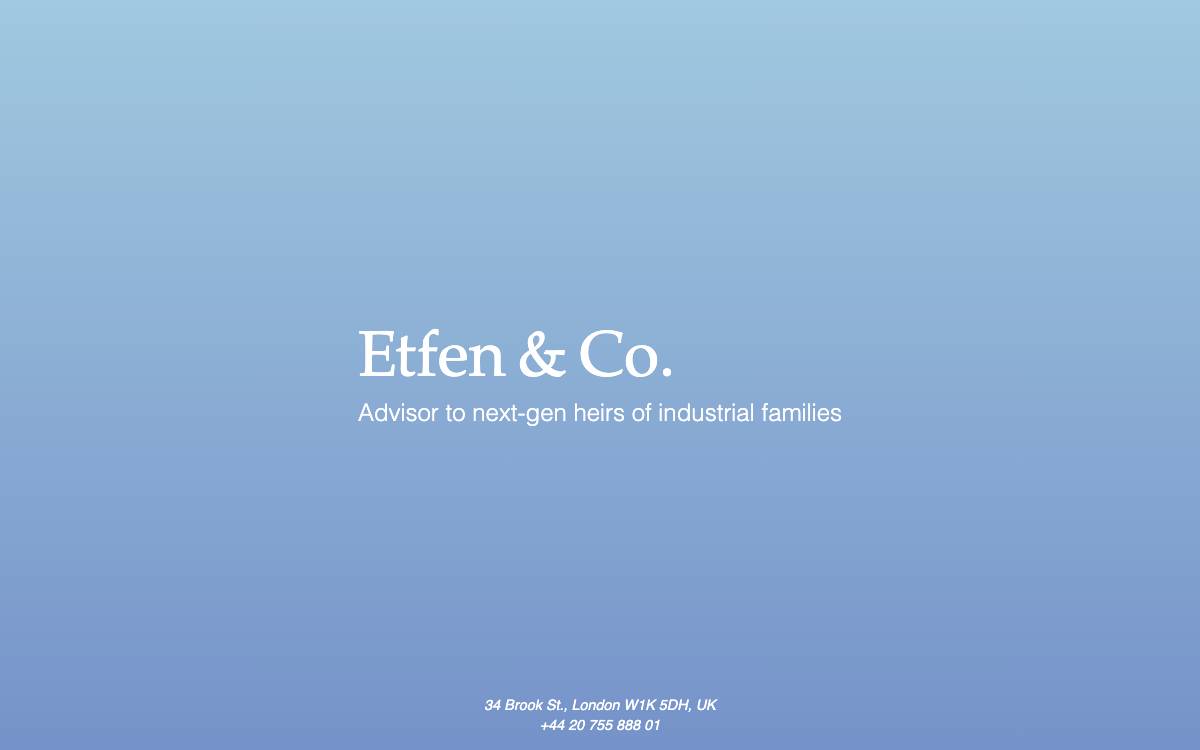 Etfen & Co. website preview