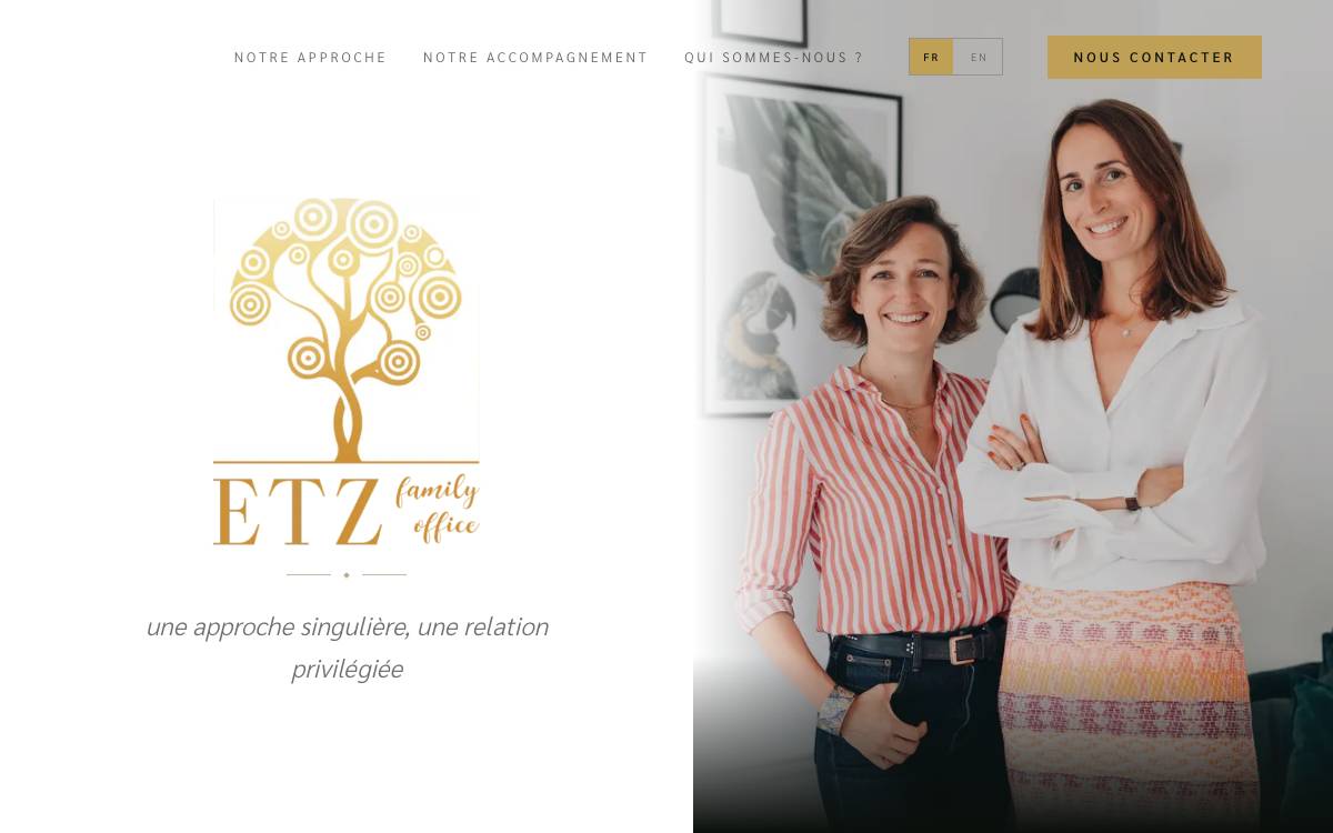 ETZ Family Office website preview