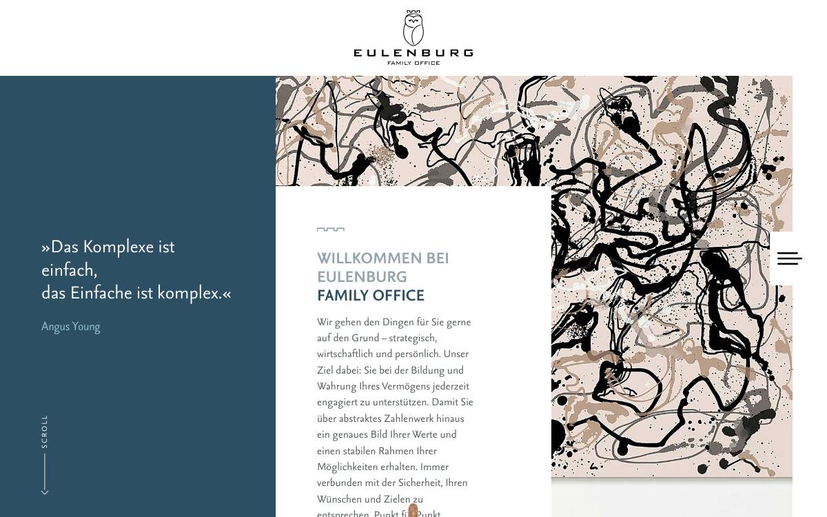 Eulenburg Family Office GmbH & Co. KG website preview