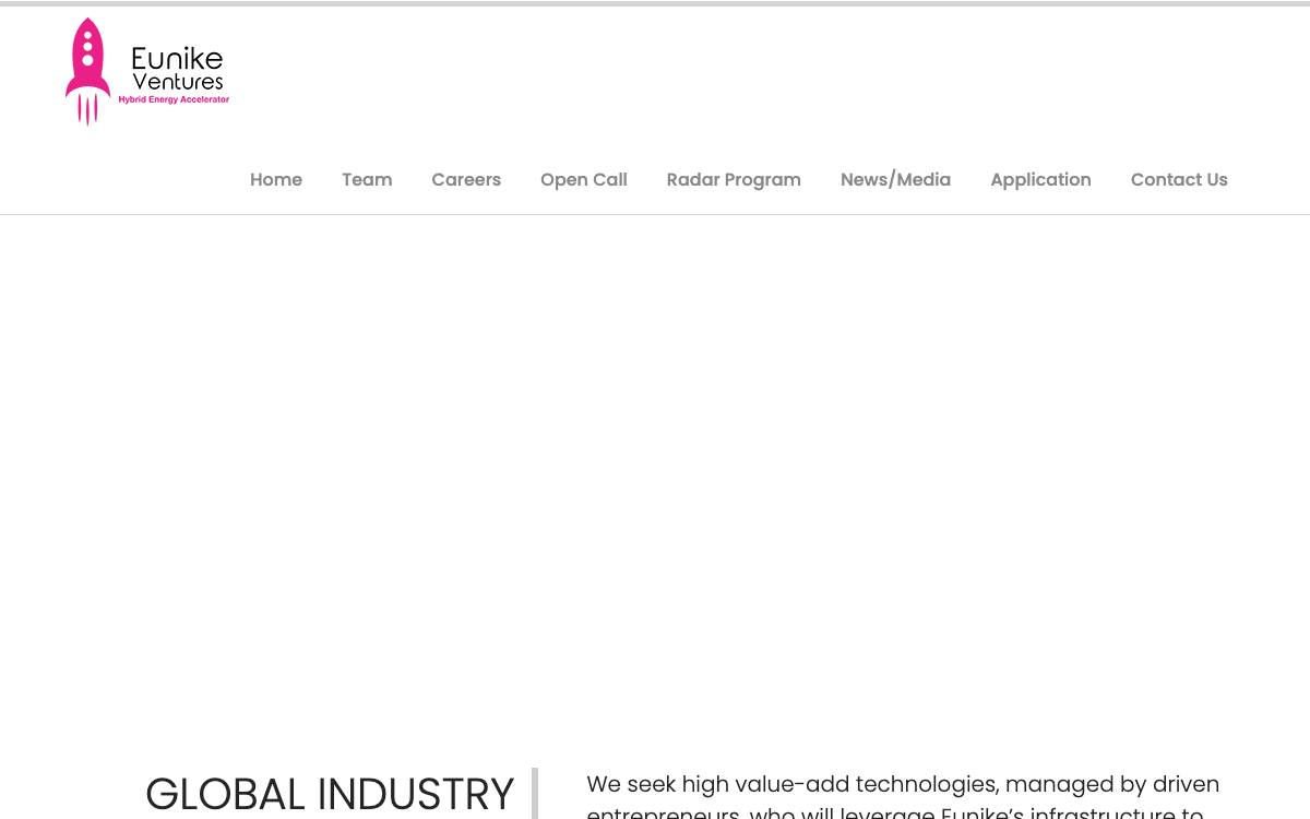 Eunike Ventures website preview