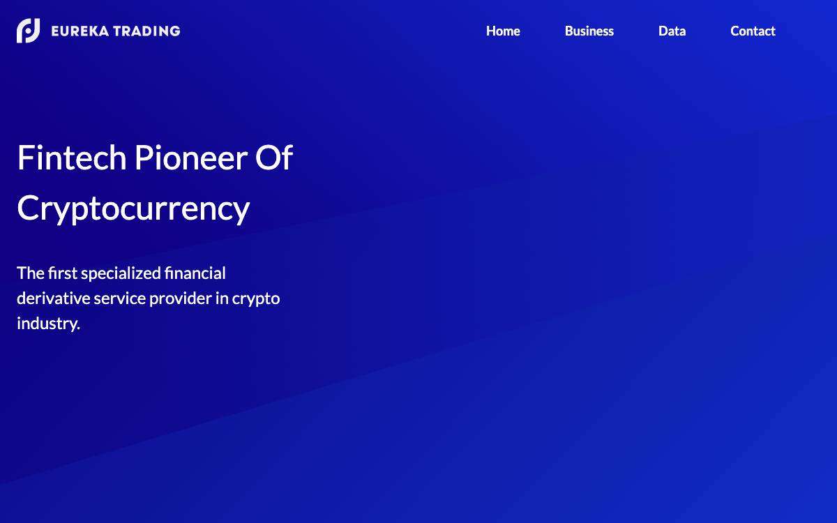 Eureka Trading website preview