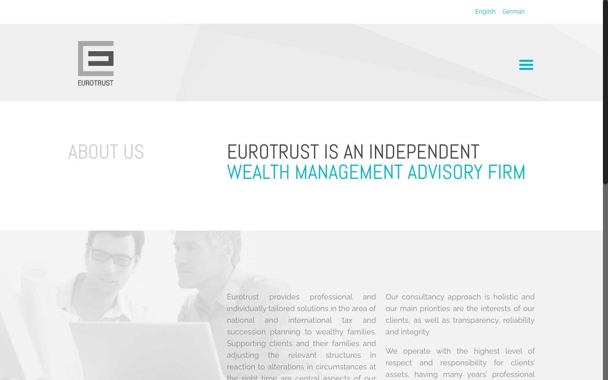 Eurotrust Family Office AG website preview