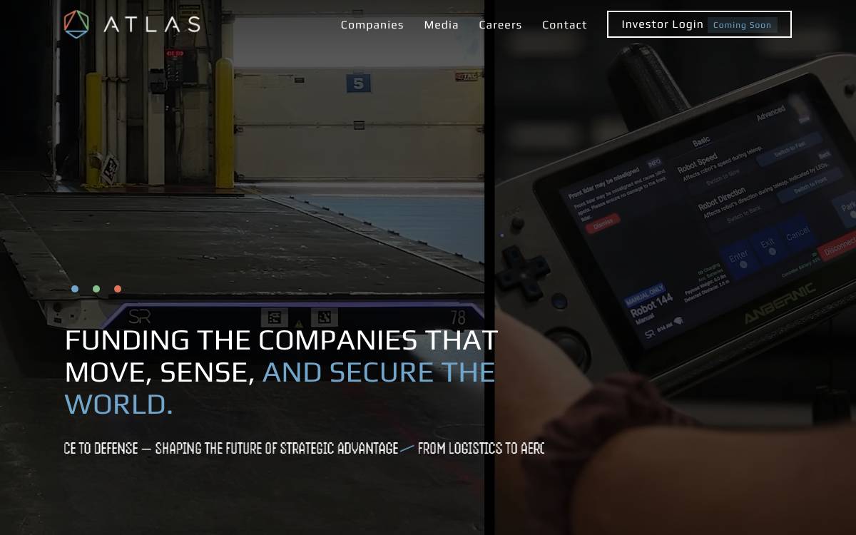 EVE Atlas website preview