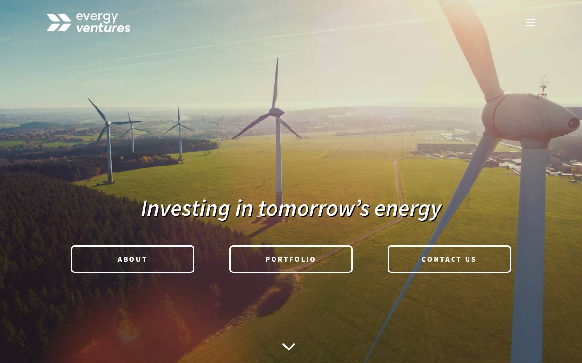 Evergy Ventures website preview