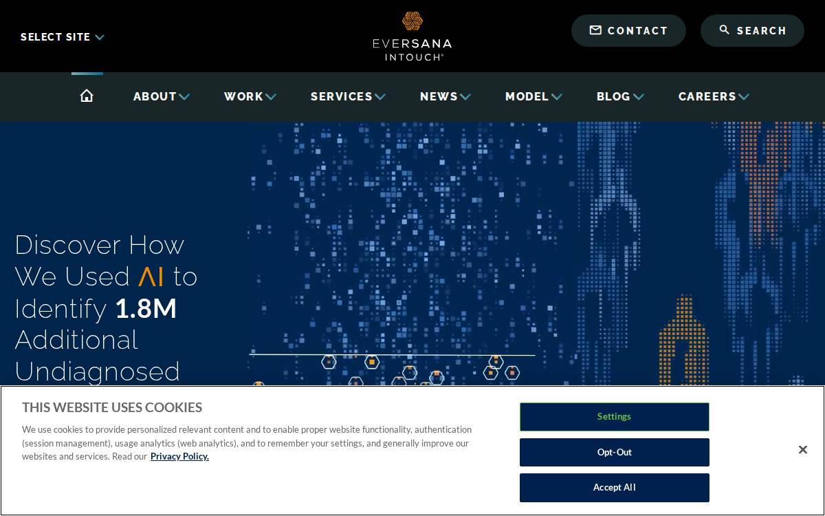 EVERSANA INTOUCH website preview