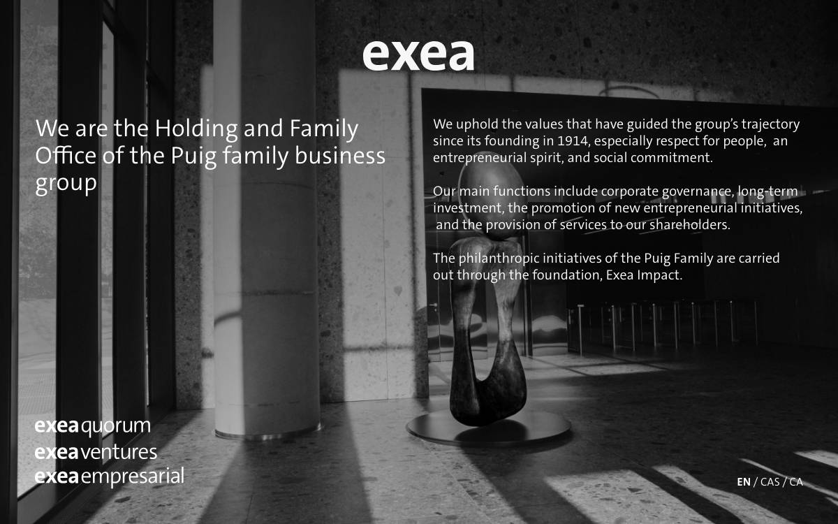 EXEA website preview