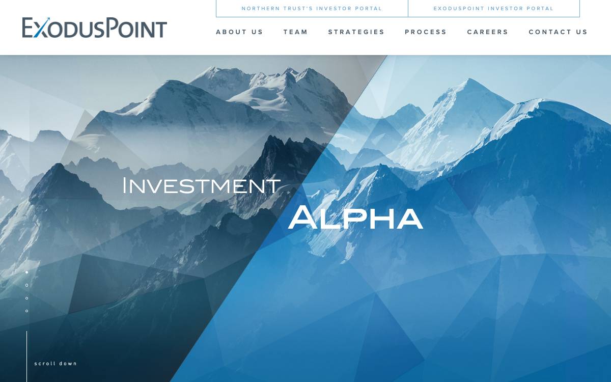 Exoduspoint Capital Management, LP website preview