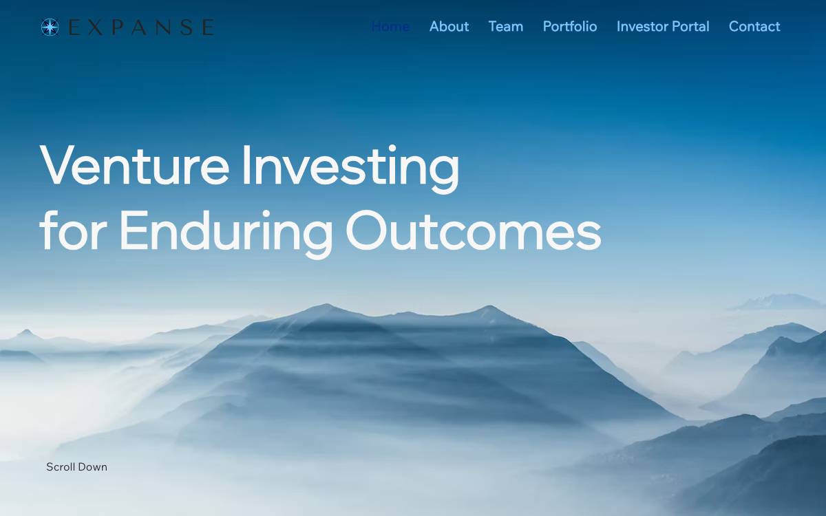 Expanse website preview