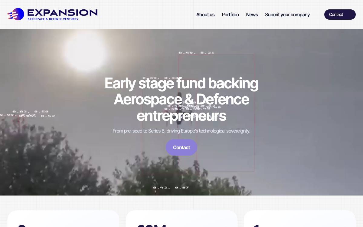 Expansion Ventures website preview