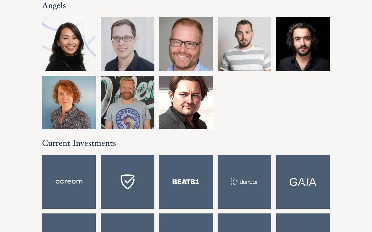 Expedite Ventures website preview
