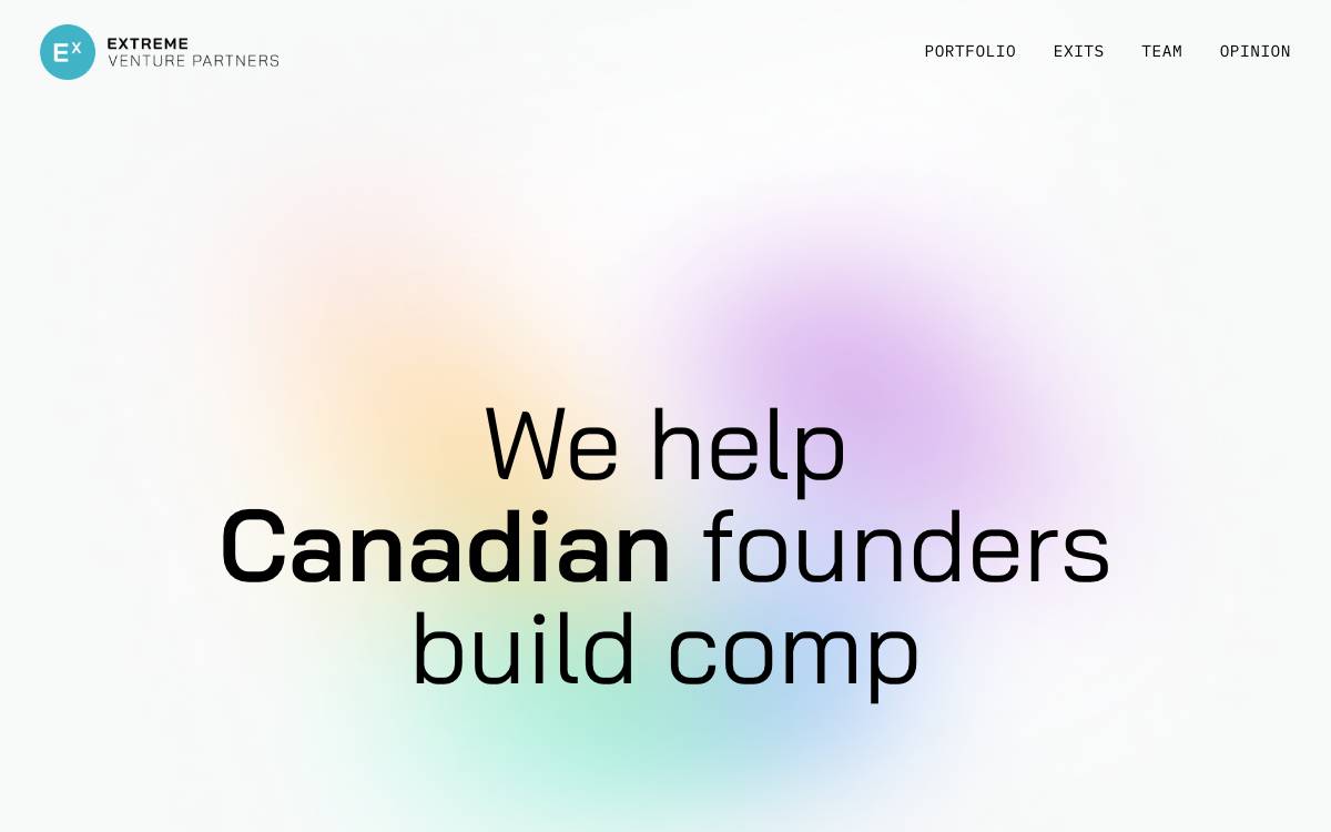 Extreme Venture Partners LLP website preview