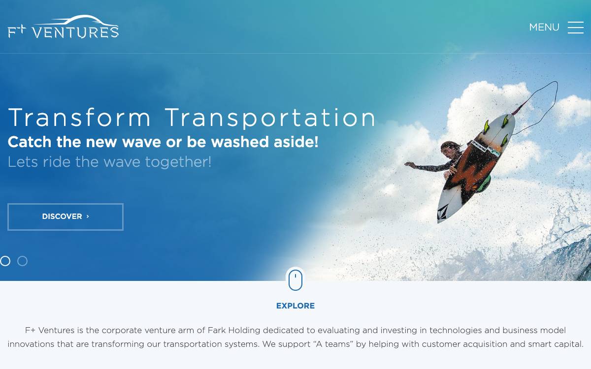 F4 Ventures website preview