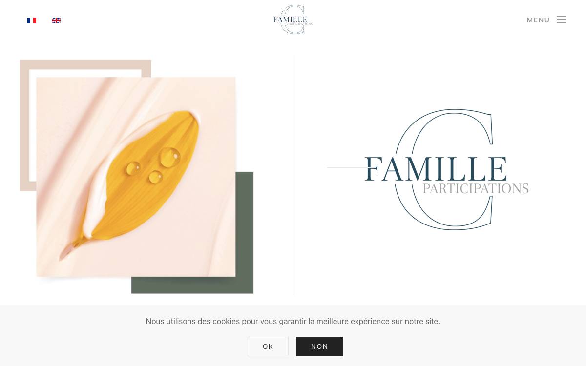 Famille C Participations website preview