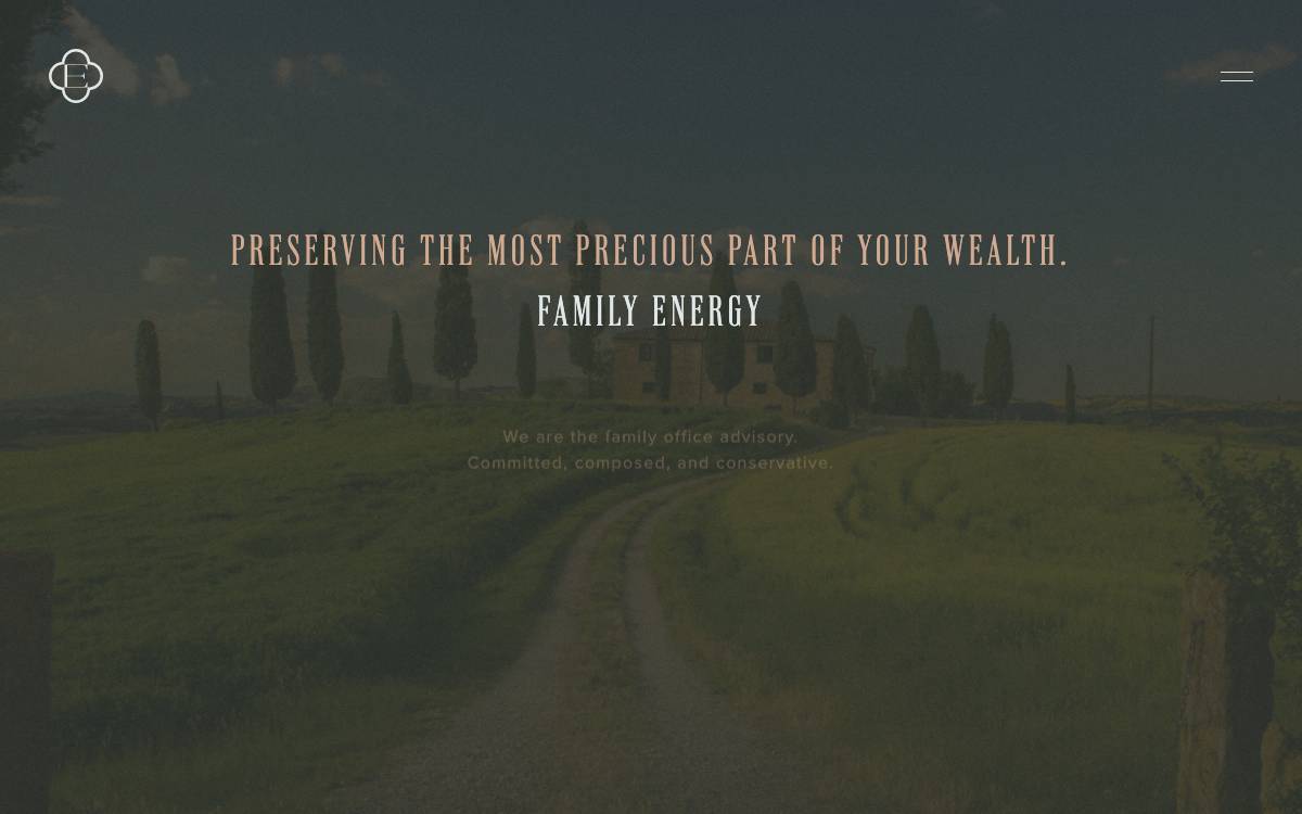 Family Energy website preview