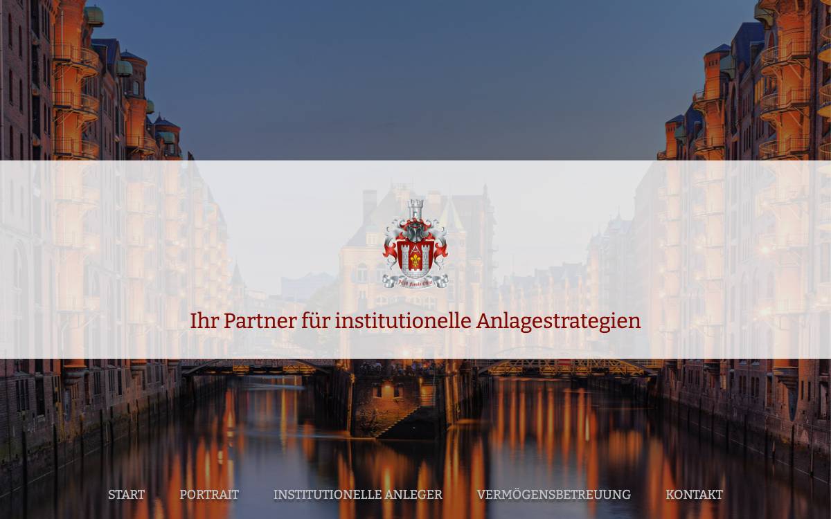 Family Office Hamburg GmbH & Co. KG website preview