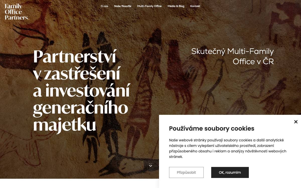 Family Office Partners website preview