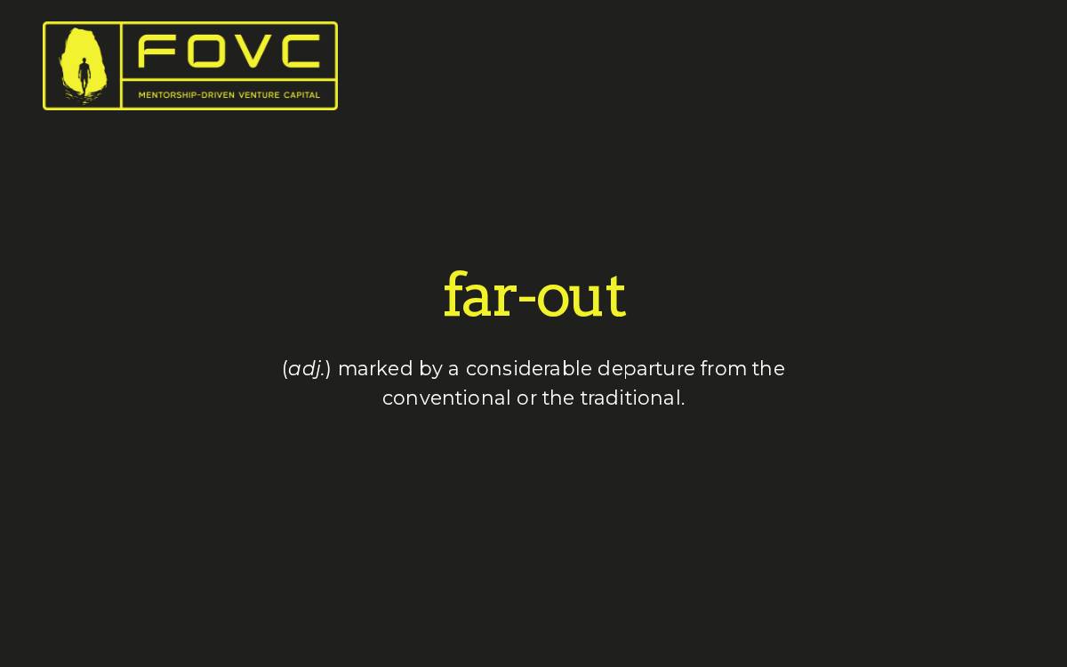 Far Out Ventures website preview
