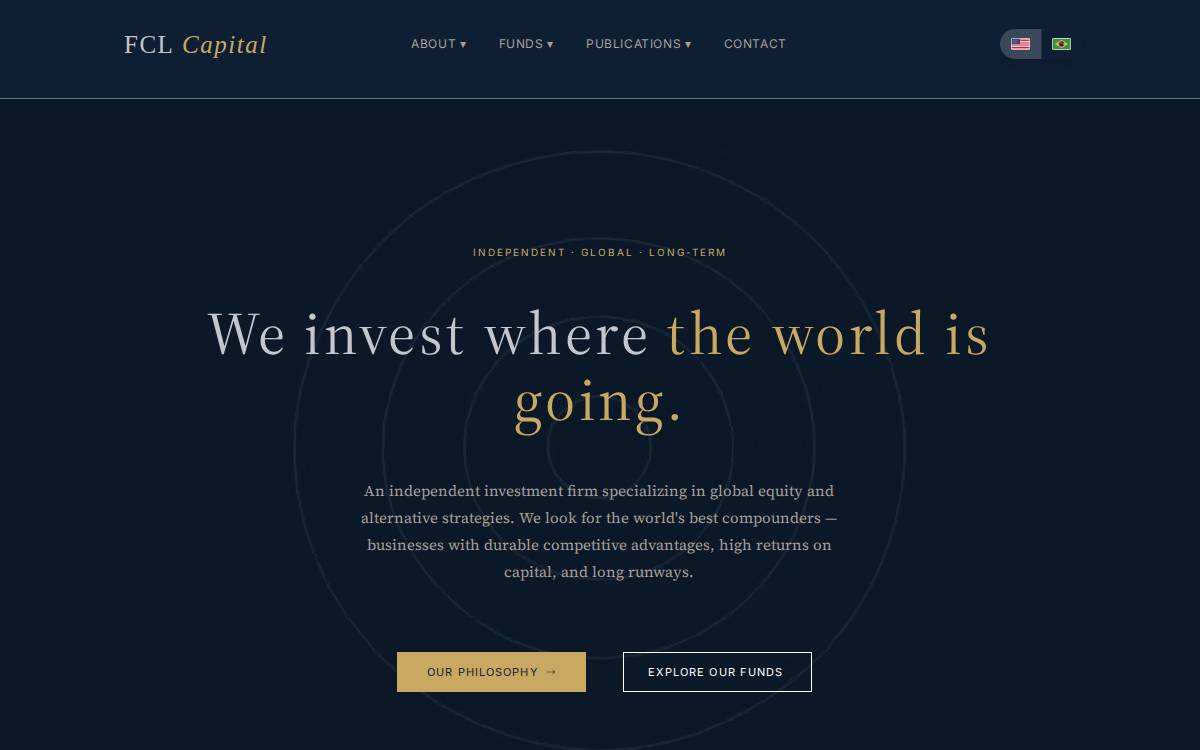 FCL Capital website preview