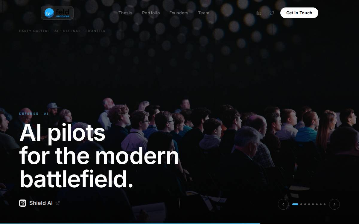 Feld Ventures website preview
