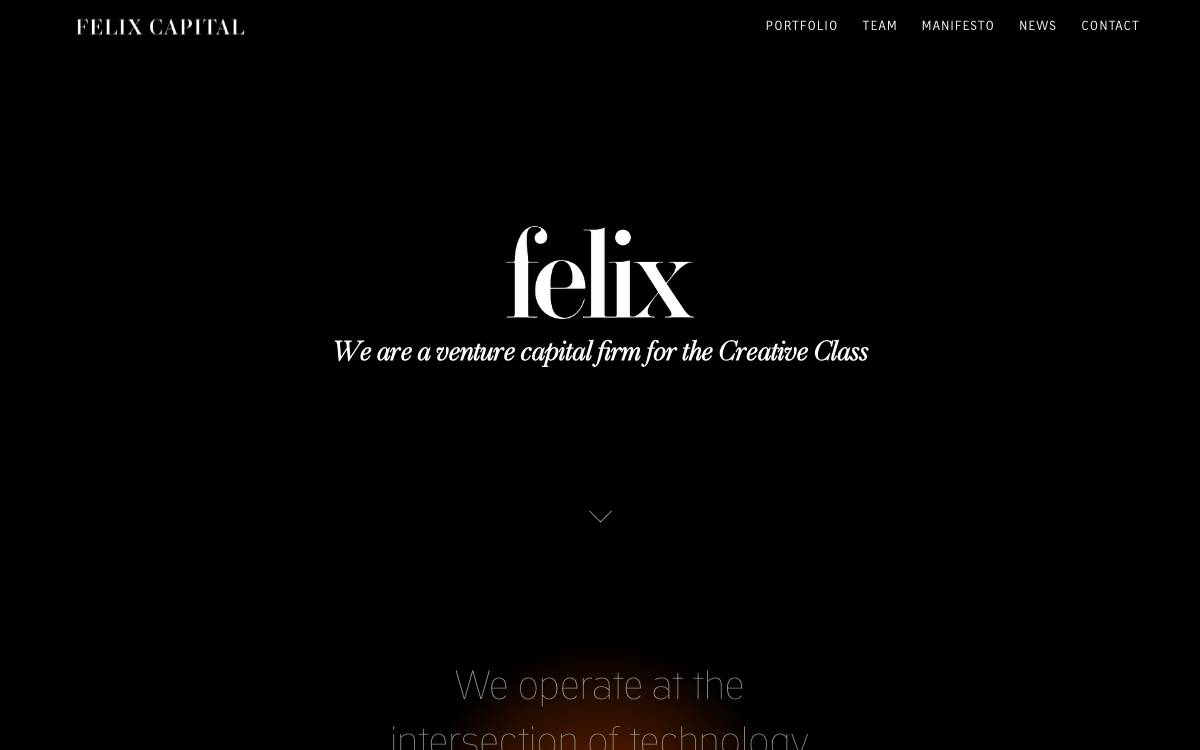 FELIX CAPITAL website preview
