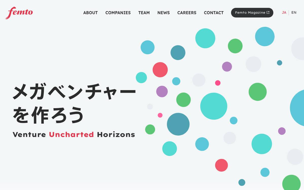 Femto Partners website preview