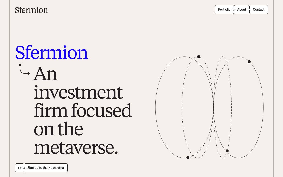 Fermion website preview