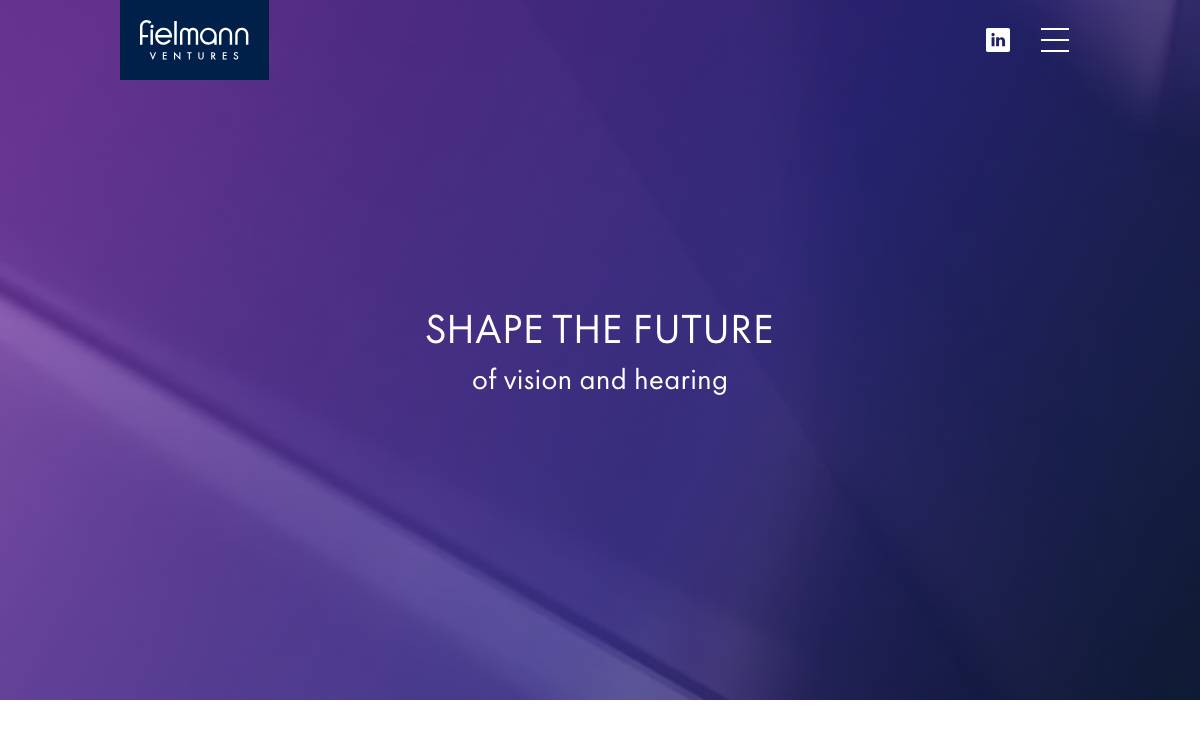 Fielmann Ventures website preview