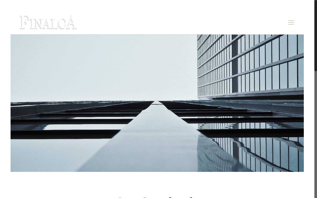 Finalca Srl website preview
