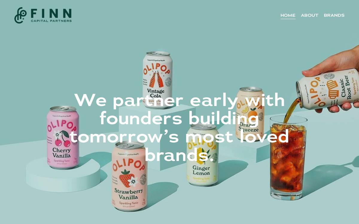 Finn Capital Partners website preview