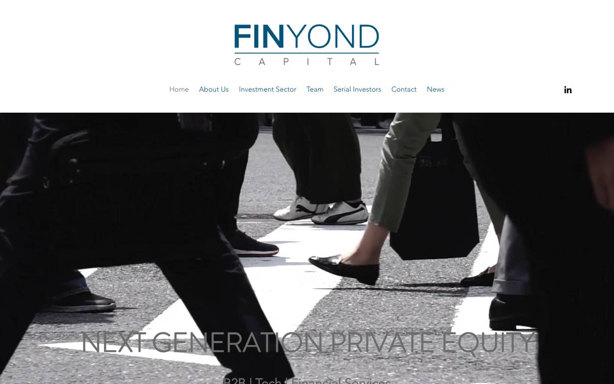 FINYOND Capital website preview