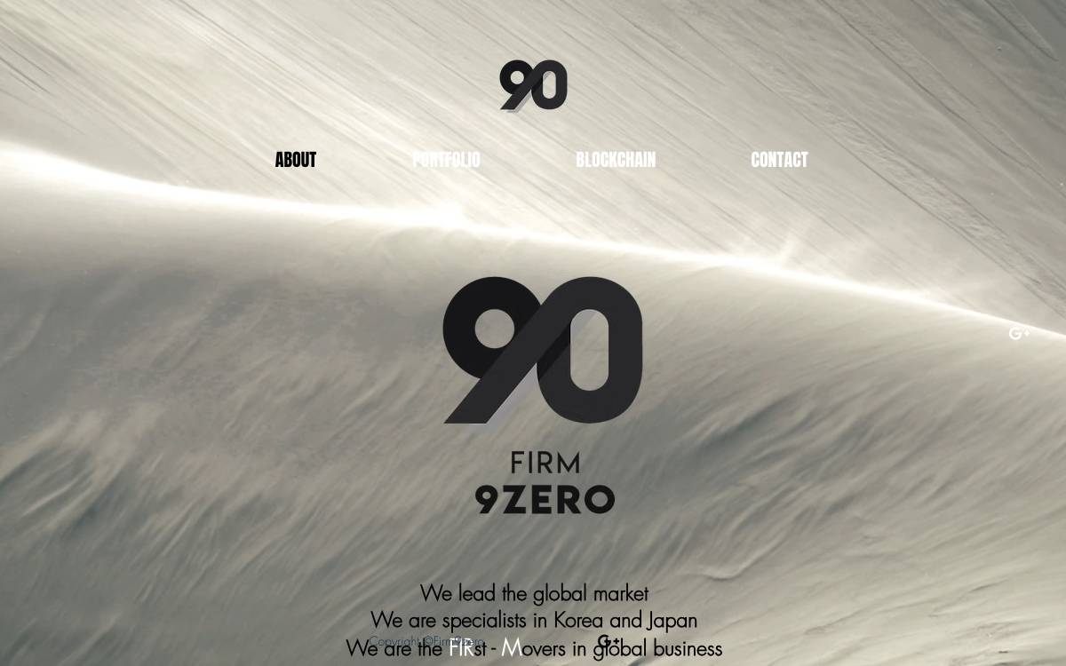 Firm9Zero website preview