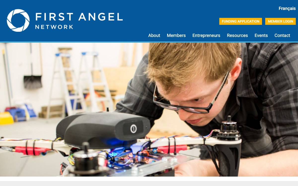 First Angel Network Association (FAN) website preview
