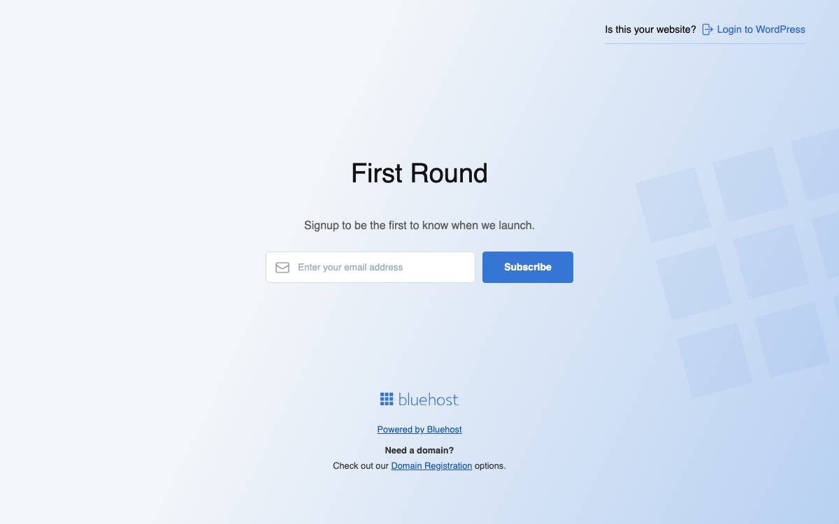 First Round Capital Partners website preview