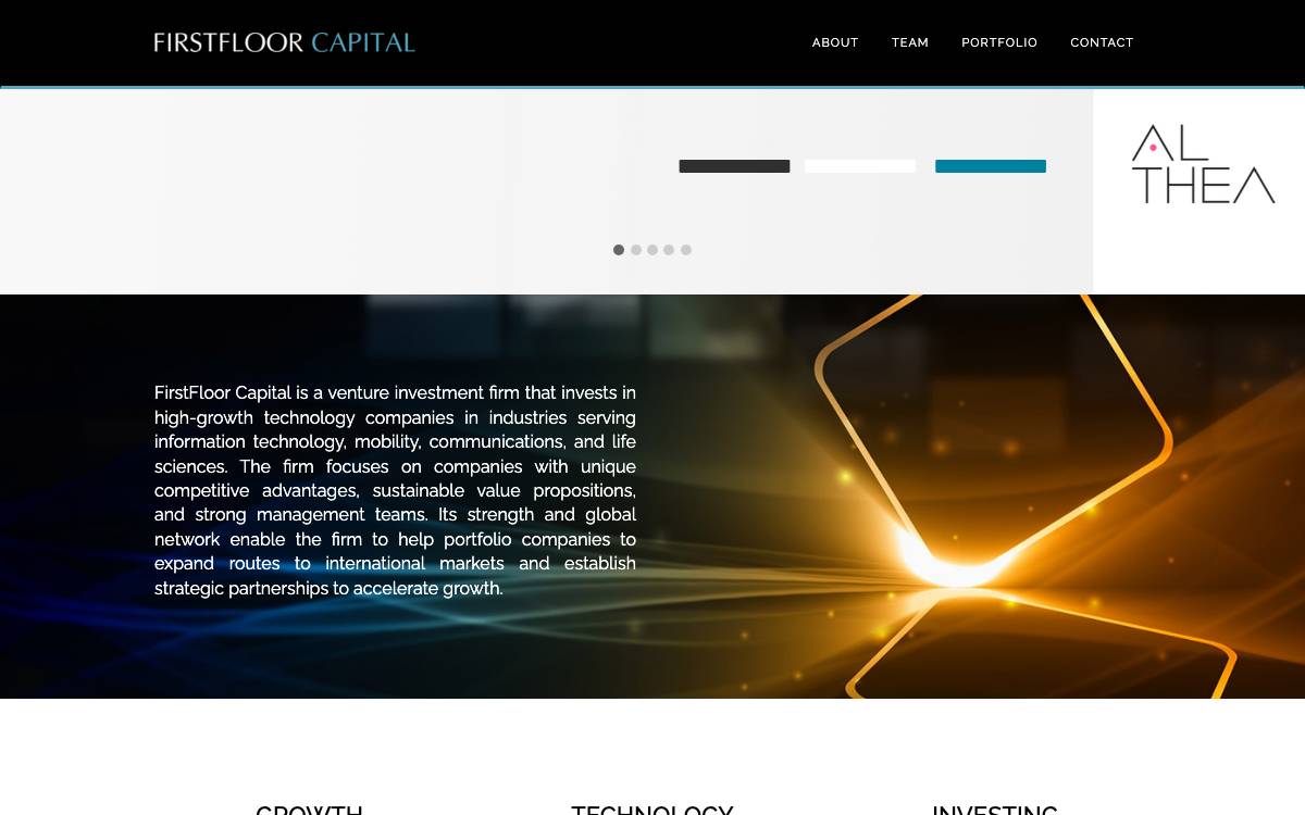 FIRSTFLOOR CAPITAL website preview