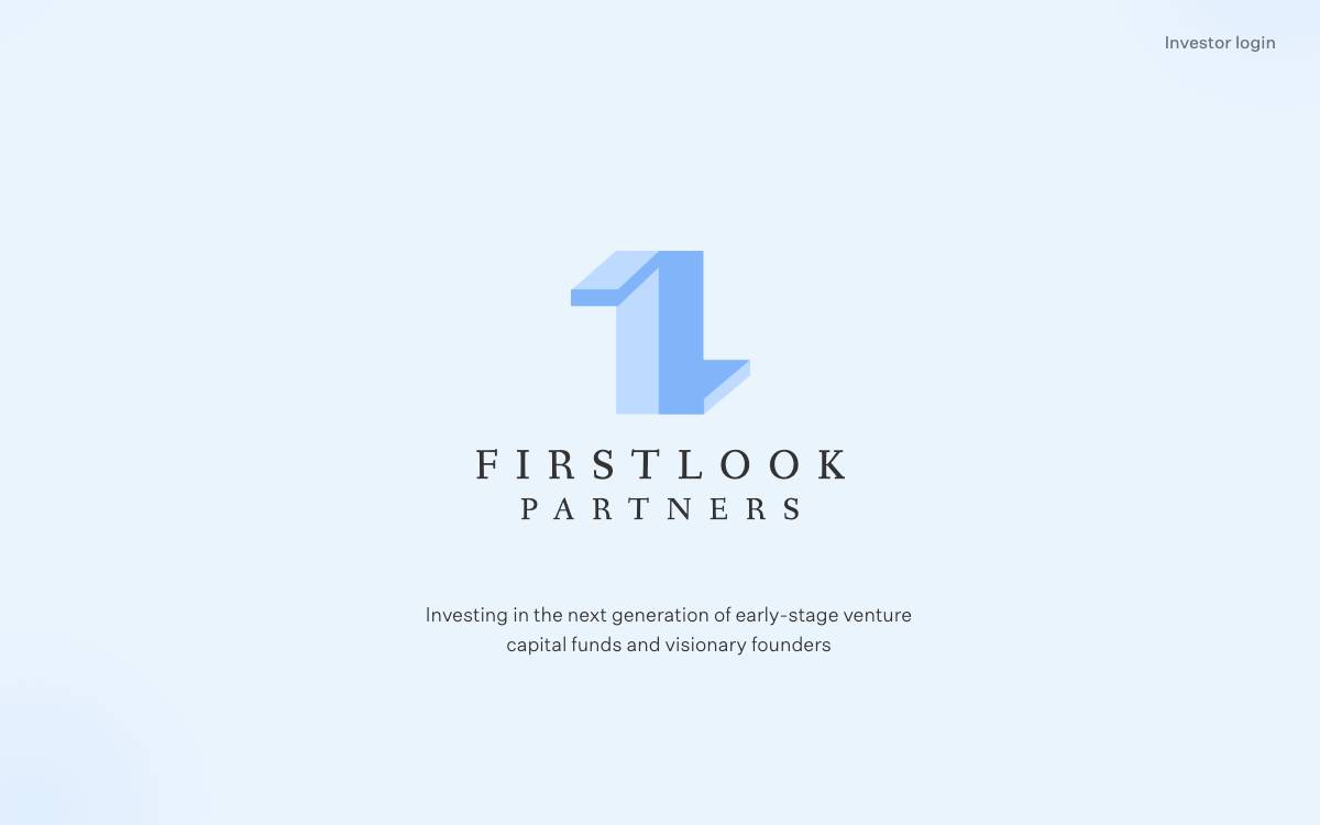 FirstLook Partners website preview