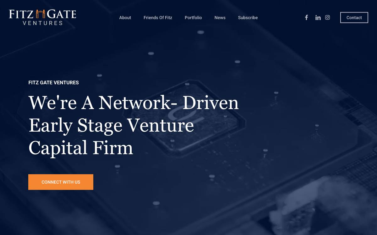 Fitz Gate Ventures website preview