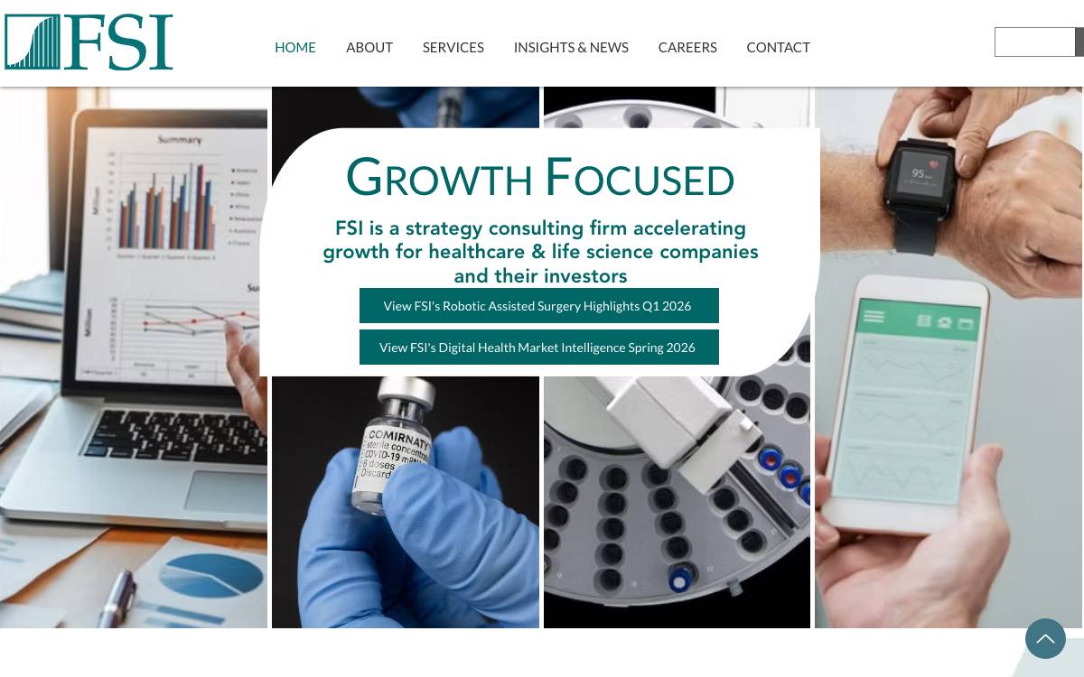 Fletcher Spaght, Inc. website preview
