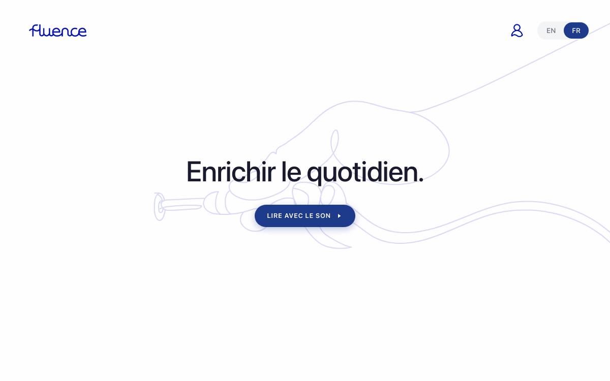 Fluence website preview