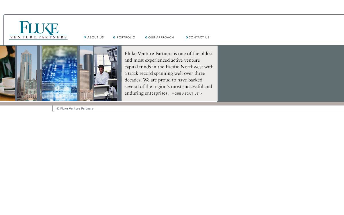 Fluke Venture Partners website preview